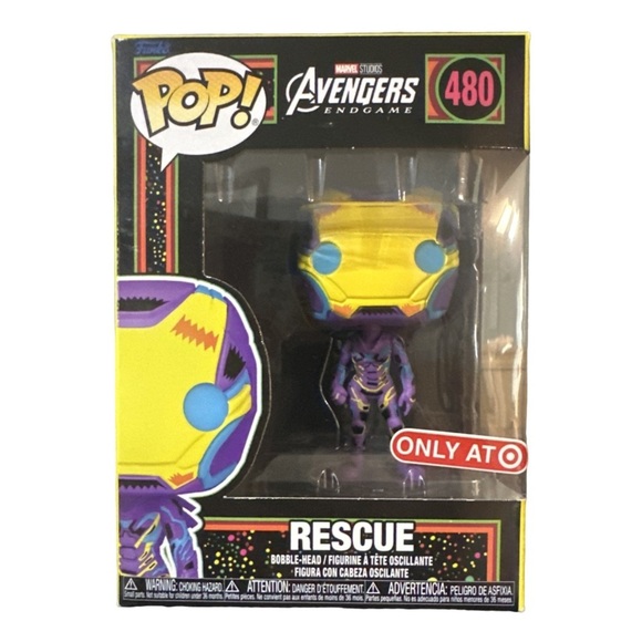 Funko Pop Marvel Studio Avengers Endgame #480 Rescue Target NIB - Picture 1 of 6